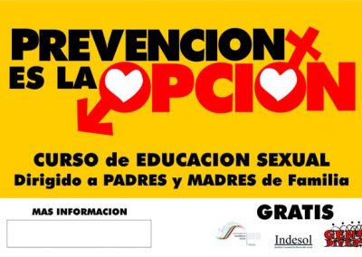 Prevención es la opción